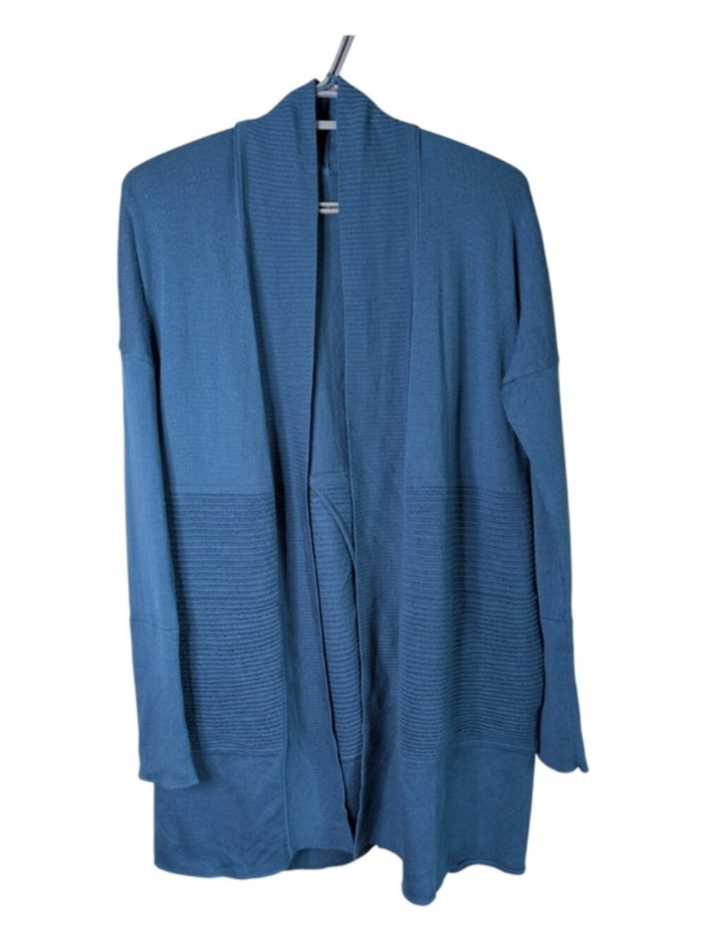 Lululemon Sit In Lotus Wrap II Petrol Blue Merino Wool Size Large